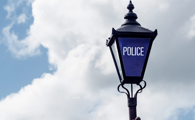 Image of police lamp