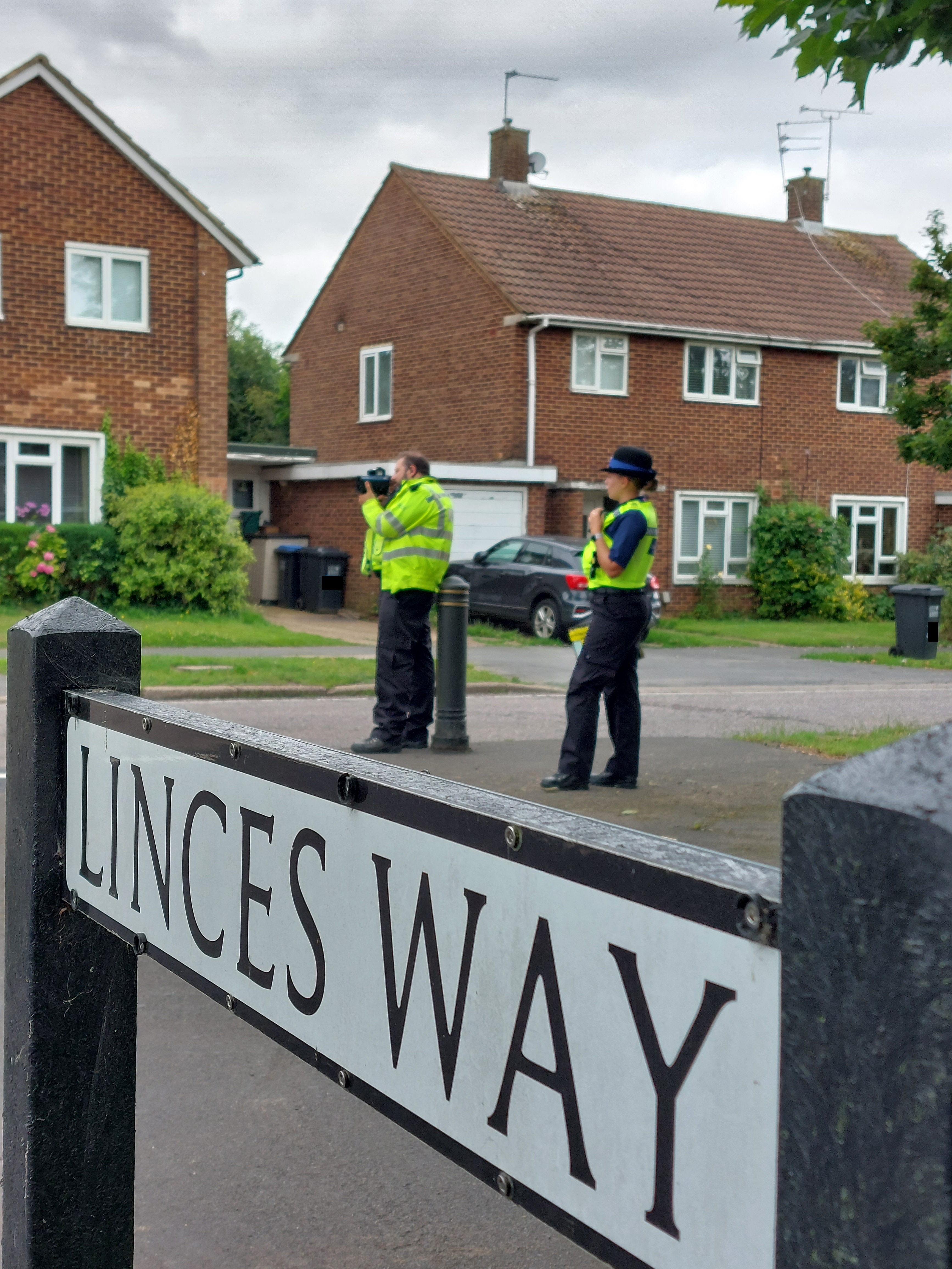 Officers on patrol