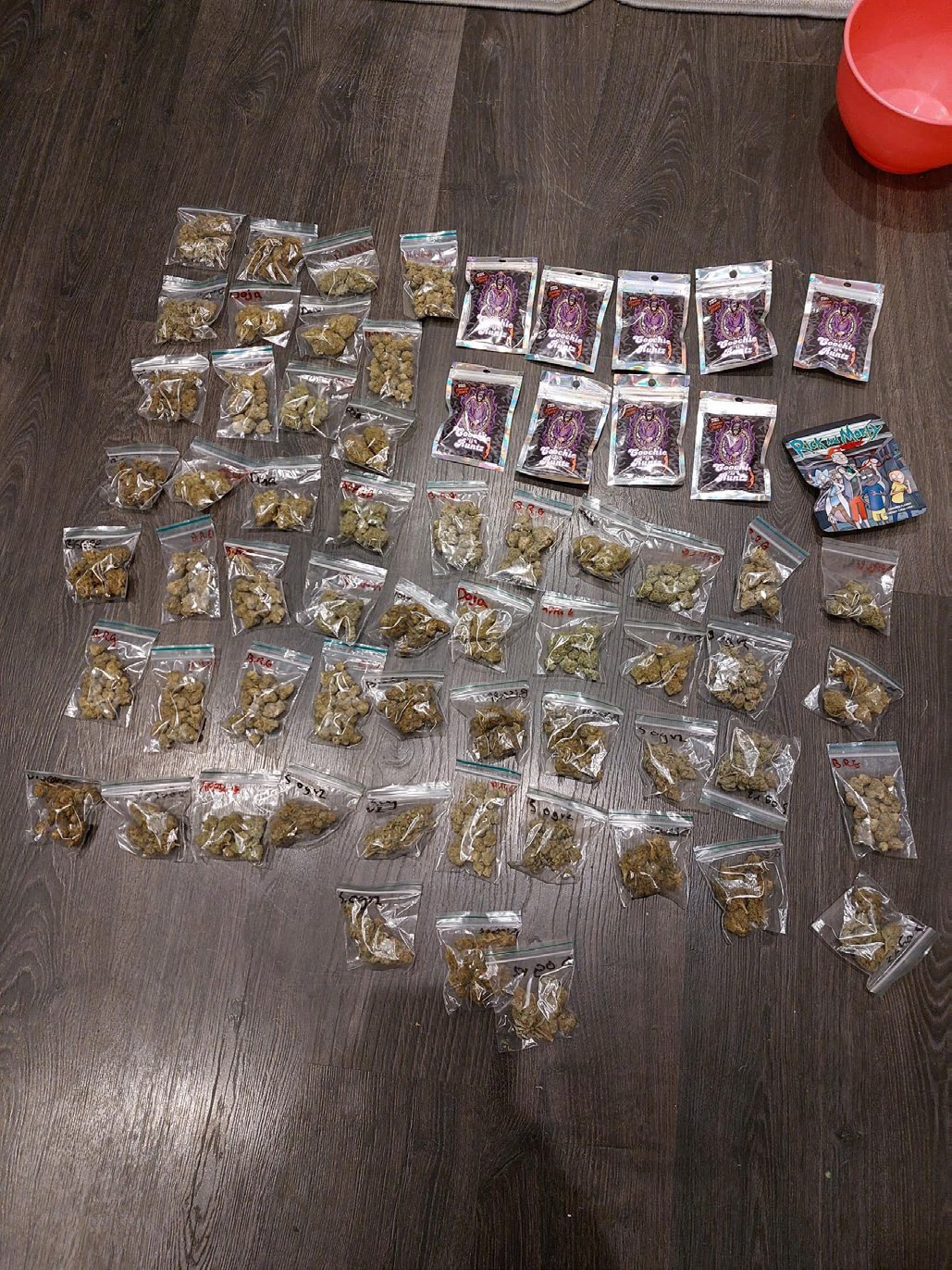 Cannabis seized from the address
