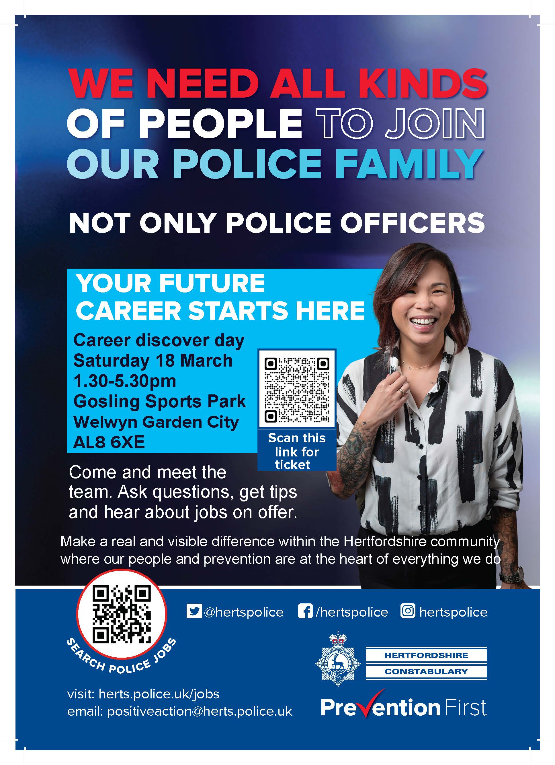 Recruitment poster