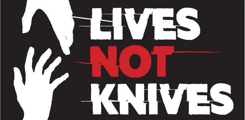 Lives not Knives logo