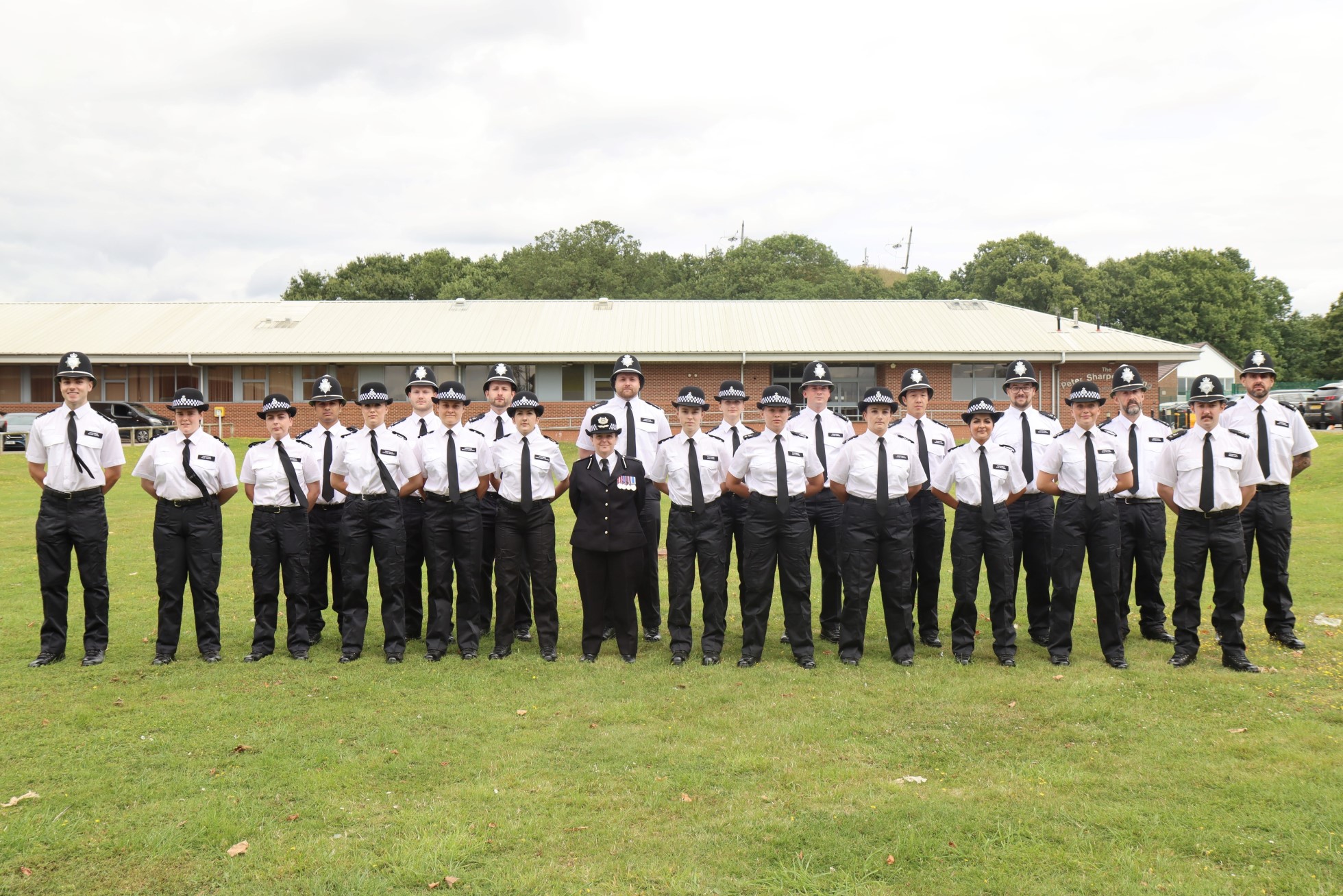 Please see attached photo of our new recruits with ACC Genna Telfer.