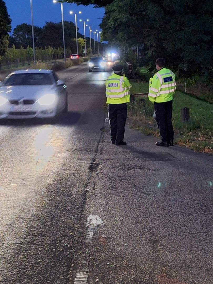 Officers patrolling 
