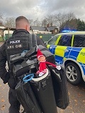 Image of officer at Mini Police session