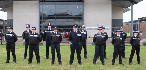Photo of our new recruits
