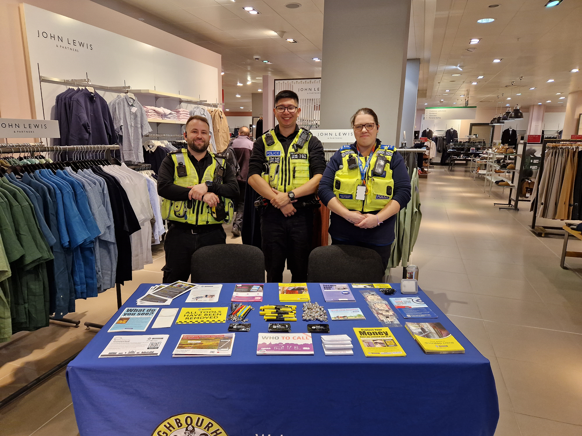 Police hosting retail crime stall