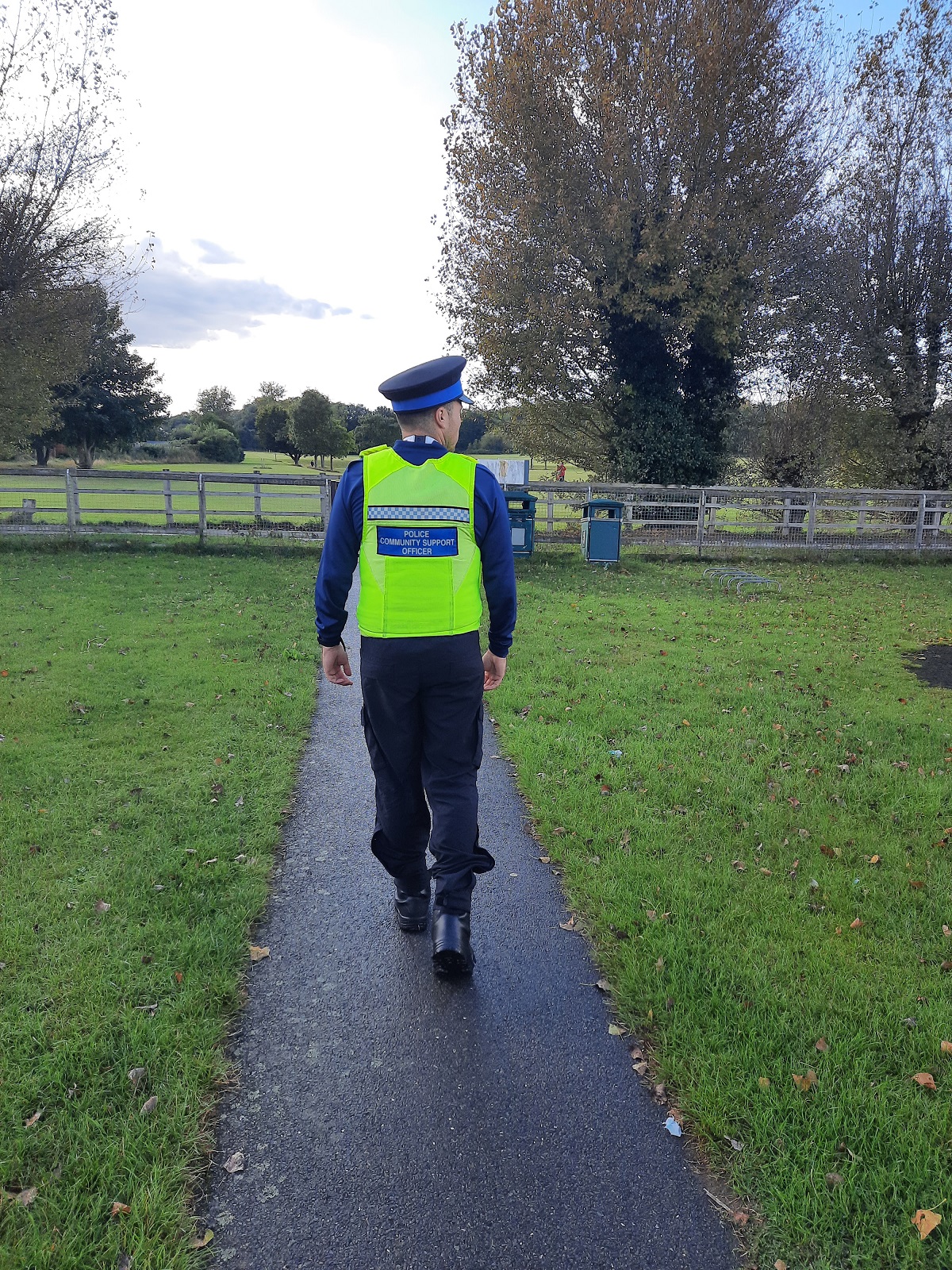 Image of PCSO on patrol