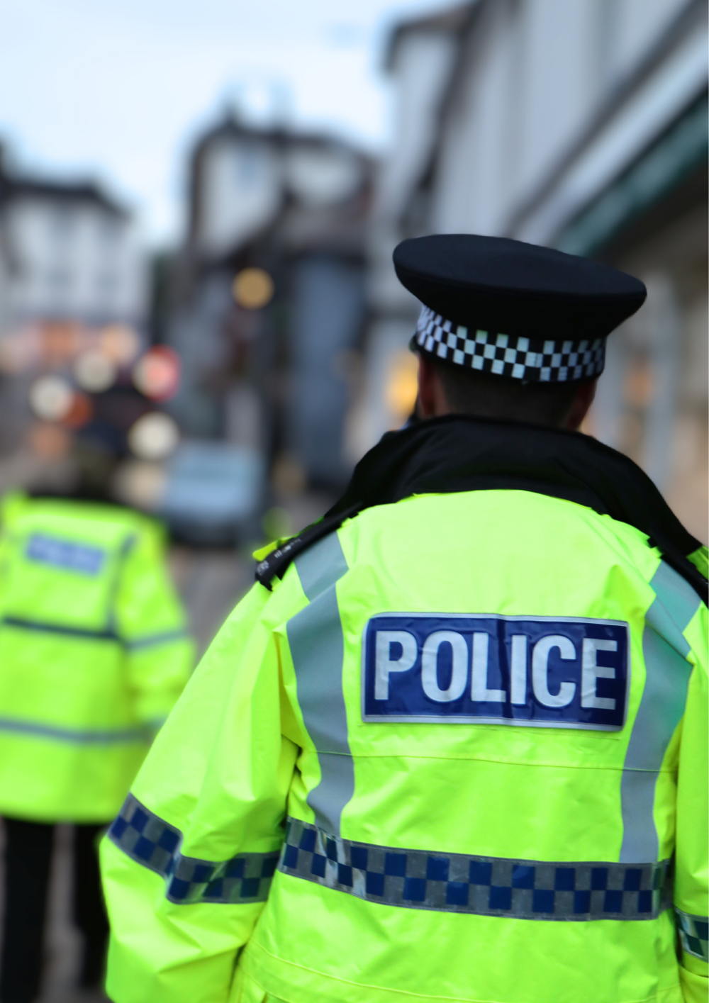 Image of police on patrol
