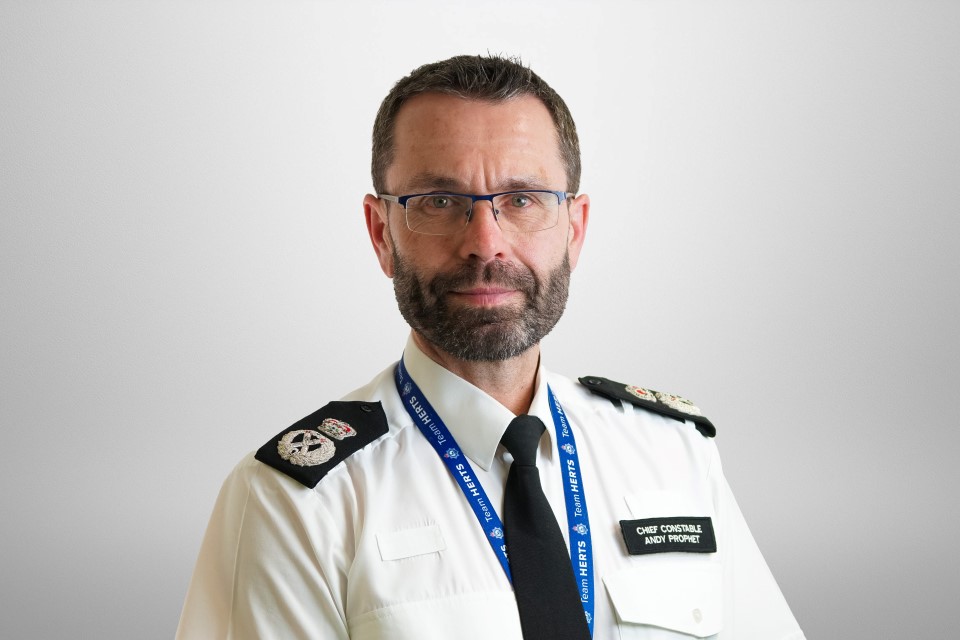 Image of Chief Constable Andy Prophet
