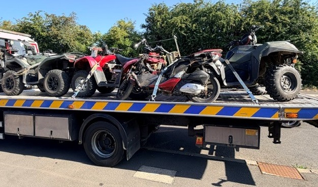 Recovered vehicles 