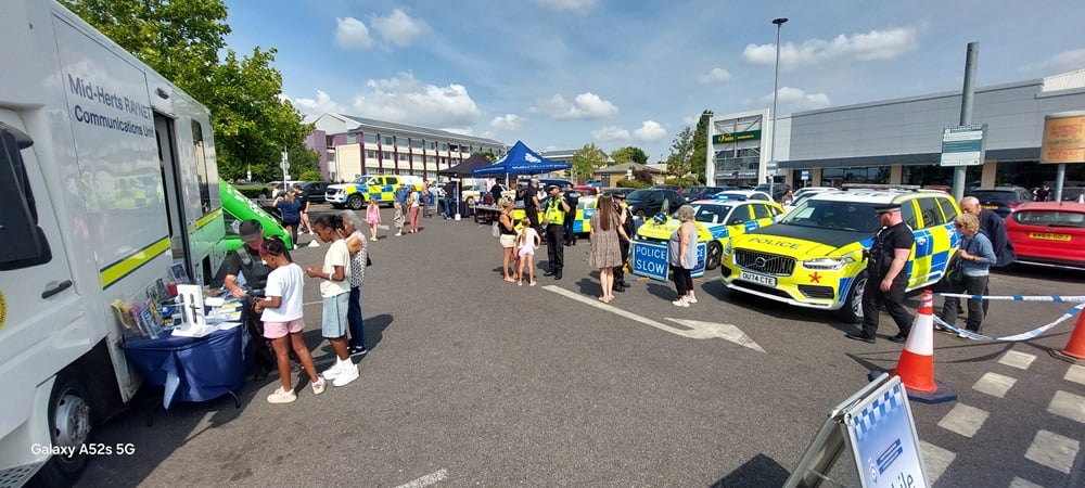 residents enjoying the community day