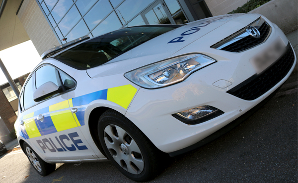 police car