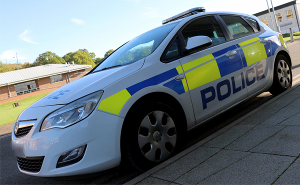 Generic police vehicle image