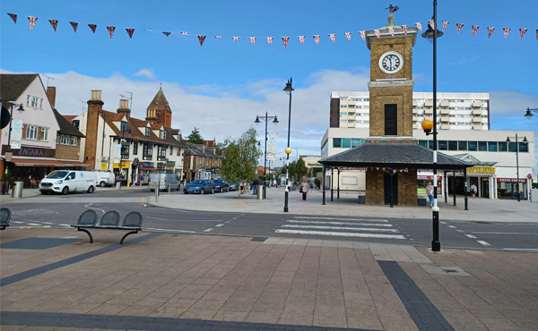 Hoddesdon town centre