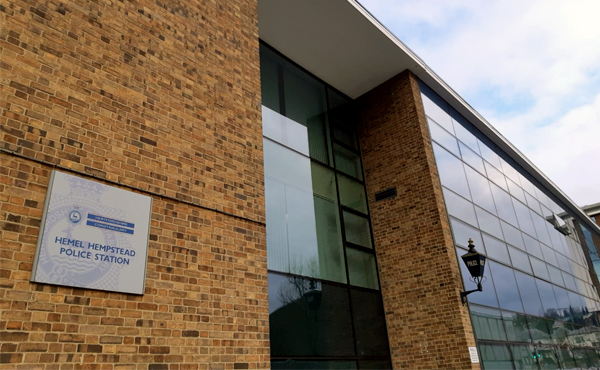 Stock image of Hemel police station