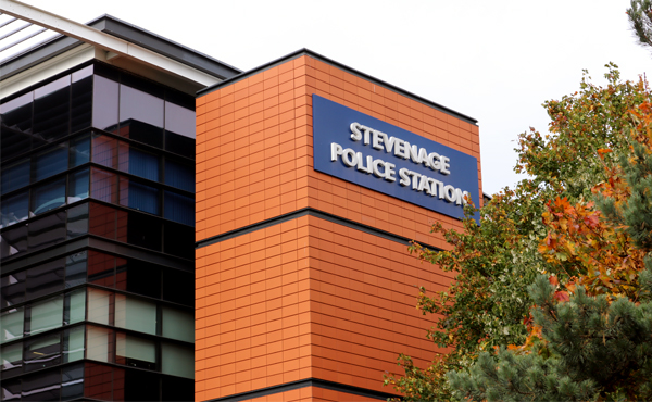 Image of Stevenage police station